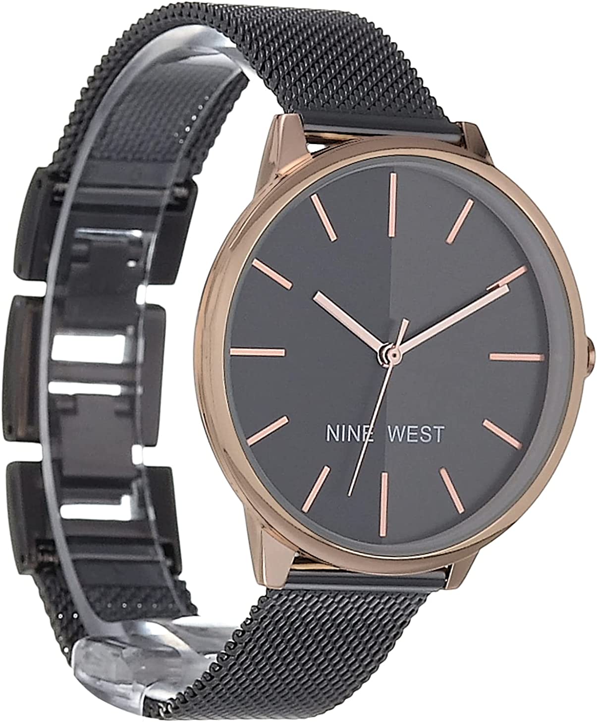 Nine West Women's Mesh Bracelet Watch - Image 3